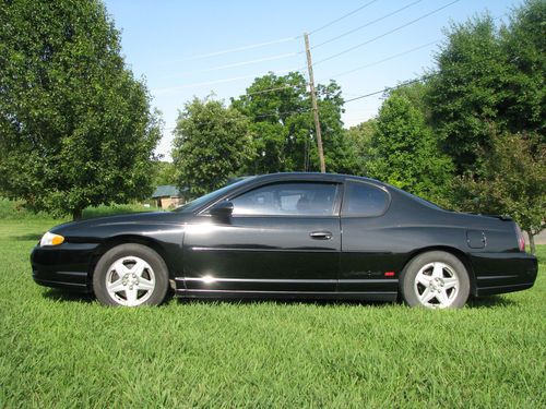 2003 black monte carlo ss - sunroof