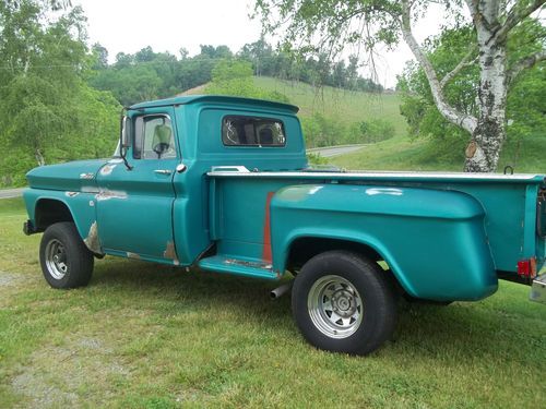 1962 chevrolet c1500 4x4 stepside pickup truck