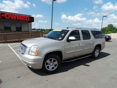 Luxury gold tan leather heated seats 3rd row keyless premium sound navigation