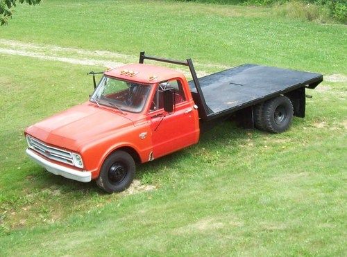 1967 chevrolet c-30 1 ton flat bed ready to work or restore