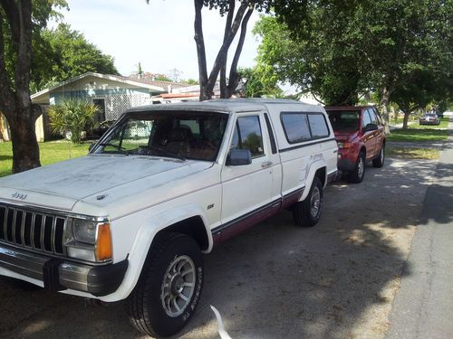 1986 jeep comanche  xls custom standard cab pickup 2-door 2.8 v6