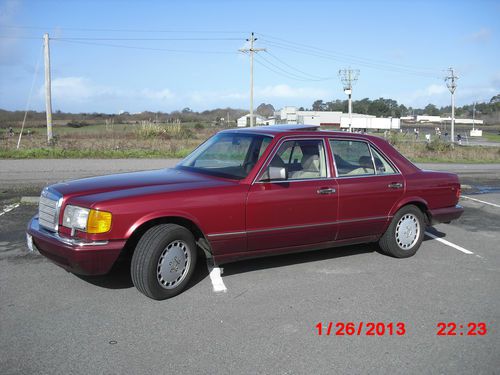 1989 mercedes 300se with just 64k original miles