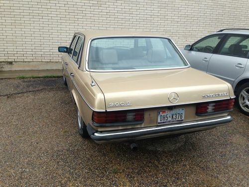 1984 Mercedes Benz 300D Turbo Diesel Euro Model, image 4