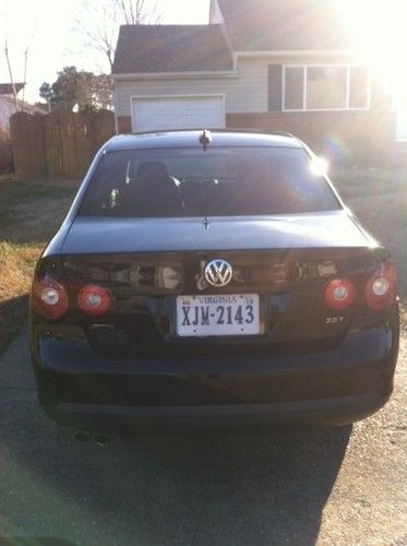 VW Jetta Wolfsburg Edition, Black 4dr Sedan - VERY GOOD condition (per Kelly BB), US $12,980.00, image 3
