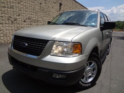 Ford expedition xlt 4x4 3rd row seating cd changer free autocheck no reserve