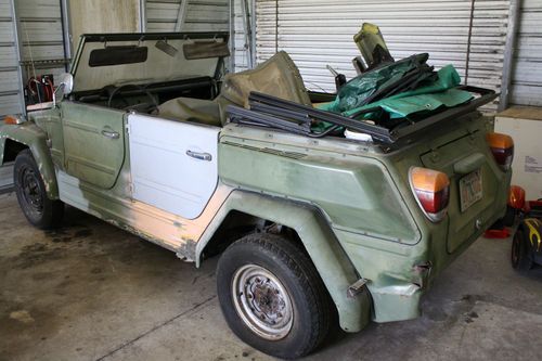 1974 vw thing ready for restoration
