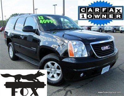 2013 yukon slt 4wd 17k heated leather remote start rear camera nonsmoker 12962