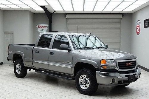 2007 sierra 2500hd diesel 4x4 sle1 crew cab 1 texas owner