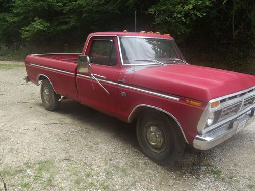 '76 ford f250 pickup truck rat rod hot rod