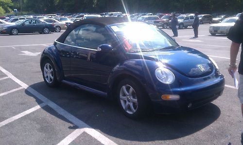 2004 volkswagen beetle gls convertible 2-door 1.8l