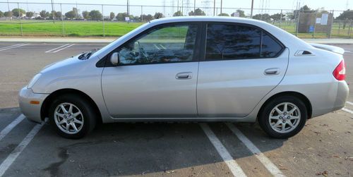 2002 Toyota Prius Base Sedan 4-Door 1.5L Silver 47mpg Clean California Car, US $4,000.00, image 4