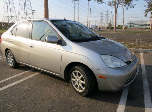 2002 Toyota Prius Base Sedan 4-Door 1.5L Silver 47mpg Clean California Car, US $4,000.00, image 8