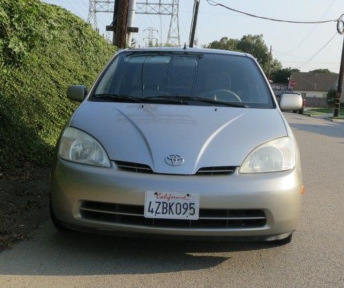 2002 Toyota Prius Base Sedan 4-Door 1.5L Silver 47mpg Clean California Car, US $4,000.00, image 19