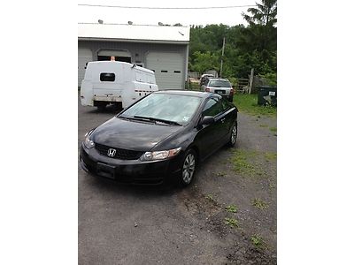 2009 honda civic coupe ex damaged rebuildable repairable salvage runs &amp; drives!!