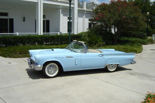 1957 ford thunderbird base convertible 2-door 5.1l