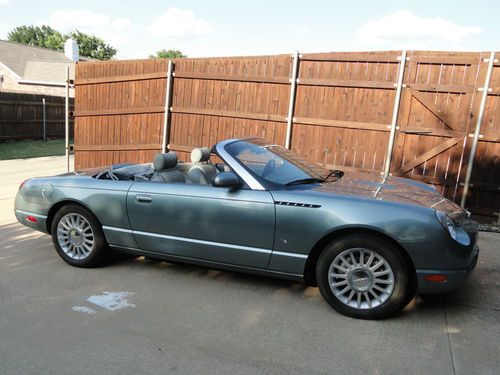 2004 ford thunderbird pacific coast roadster convertible/hard top 2-door 3.9l