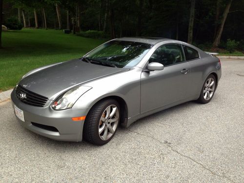 2004 infiniti g35 coupe 6 speed manual brembo brake package navigation!!! loaded