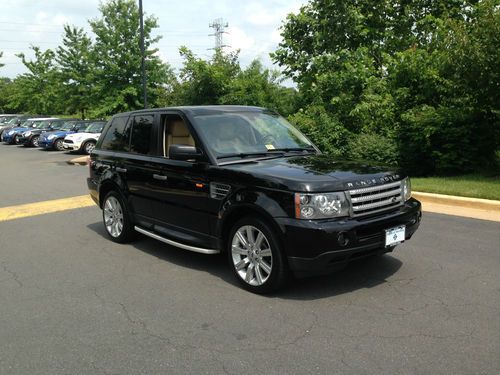 2008 land rover range rover sport supercharged sport utility 4-door 4.2l