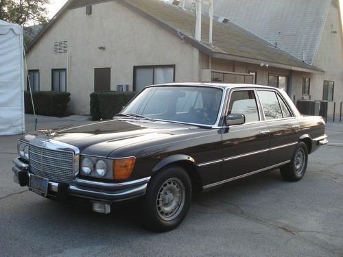 1973 mercedes benz 450se se 450 s class big body w116 classic mbz no reserve