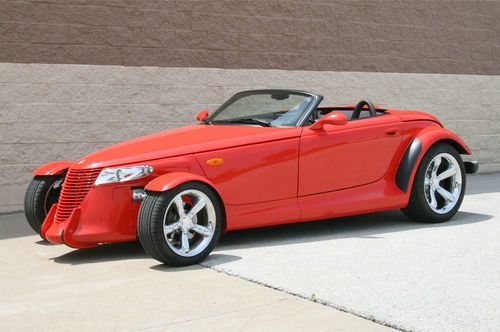 1 owner! prowler red chrome wheels 6cd 7900 miles! clean one owner