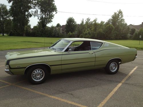 1968 ford torino gt  fastback 390ci   v8