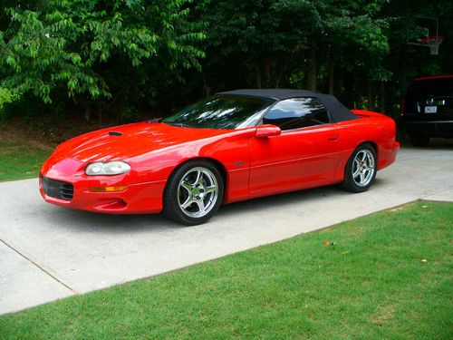 2000 chevrolet camaro z28 ss slp convertible ls1 eibach flowmasters