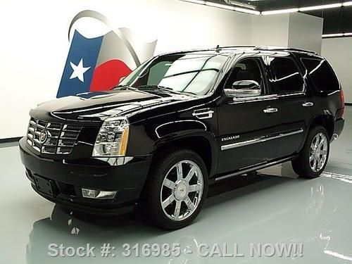 2011 cadillac escalade premium sunroof nav dvd 22's 29k texas direct auto