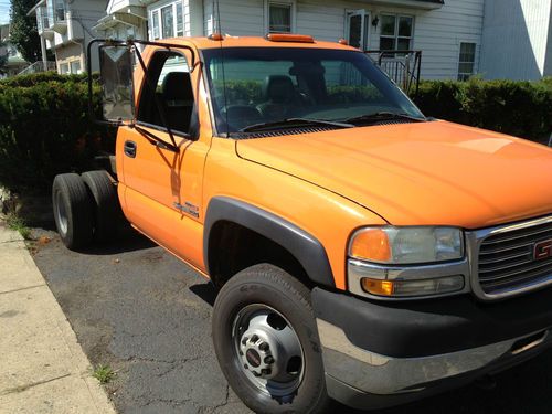 2002 gmc dually cab and chassis duramax