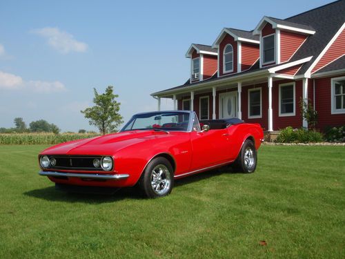 67 camaro convertable very clean always garage kept fast fun car