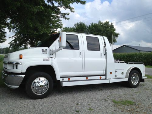 2006 chevy c4500 kodia  duramax diesel western hauler  low miles