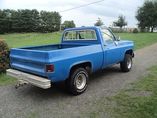 1979 chevy scottsdale 350 pickup truck 4 barrell