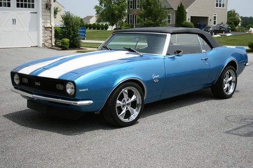 1968 chevy camaro ss (clone) high performance engine