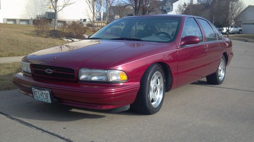 1995 chevy caprice classic b4u  no reserve great colors impala ss clone lt1