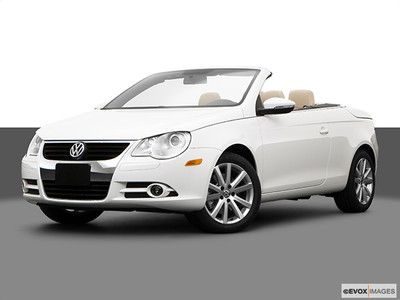 2009 volkswagen eos lux cv / 10k mi / loaded / 3 yr war/ 0 smokers /garaged