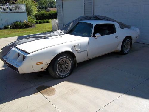 1979 pontiac trans am one owner 4 speed 400ci