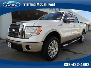 Ford f-150 king ranch 4x4 4wd nav sunroof sat radio bluetooth a/c seats homelink