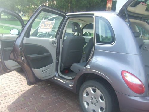 2007 chrysler pt cruiser slate blue exterior grey interior