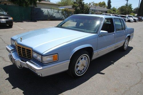 1993 cadillac deville sedan low miles 54k automatic 8 cylinder no reserve