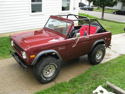 73 ford bronco fuel injected 5.0. h.o.