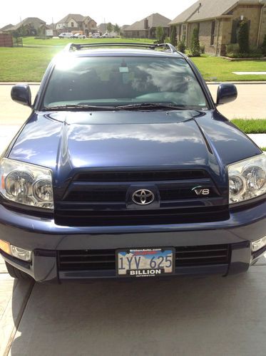 2005 toyota 4runner limited sport utility 4-door 4.7l