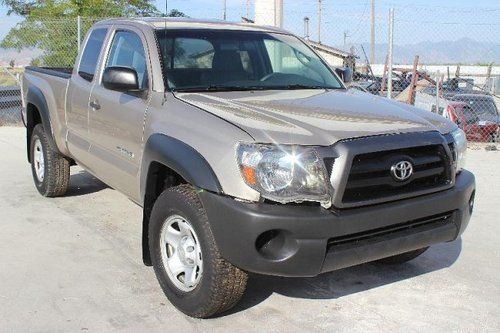 08 toyota tacoma salvage repairable rebuilder rare 4 cylinder 4x4 will not last!