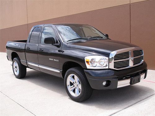 07 dodge ram 1500 quad laramie 4x4 5.7l hemi short bed 20"