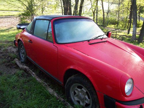 1977 Porsche 911 S Targa 2-Door 2.7L, image 2