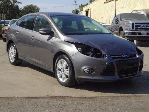 2012 ford focus sel sedan damaged rebuilder runs! economical low miles l@@k!!