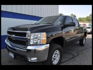 09 chevy silverado 2500hd 4x4 crew cab ltz, leather, gas engine, we finance!