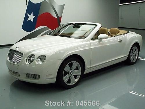 2007 bentley continental gtc awd v12 twin-turbo nav texas direct auto