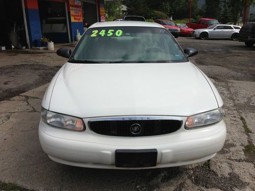 2003 4 door  6 cylinder white buick century