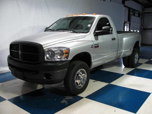 2009 dodge ram 3500hd reg-cab st 4wd drw..manual..6.7l diesel