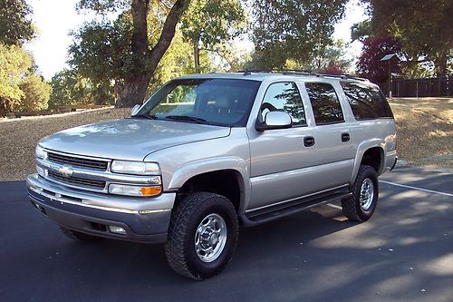 2006 chevy suburban 2500 4x4 lbz duramax diesel conversion salvage