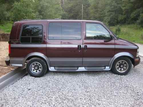 No reserve - starts, runs, drives &amp; handles great - 1995 chevrolet astro cargo